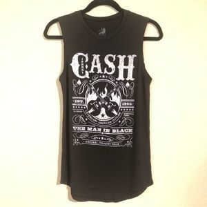 Lion | Johnny Cash Muscle Tank Top